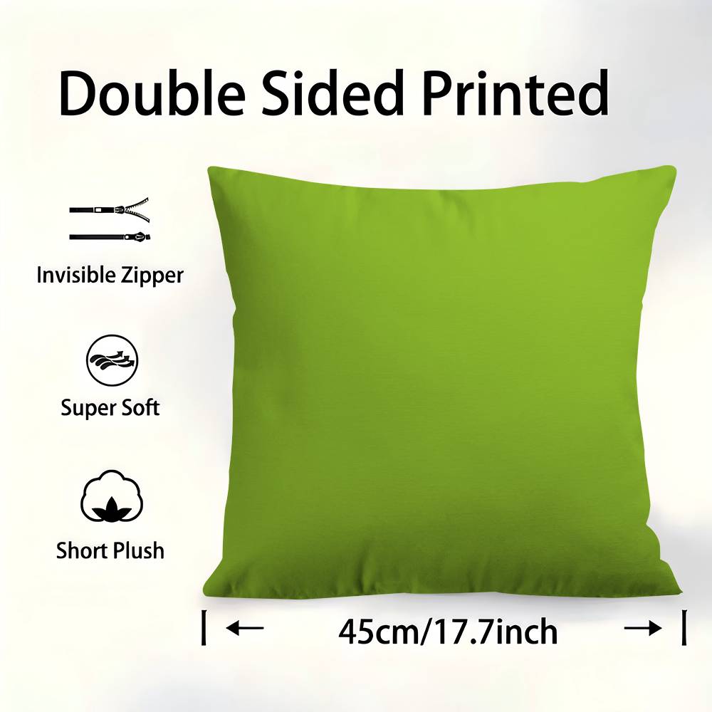 Solid Color Pillow Gift Home Office Decoration Pillow Bedroom Sofa Car Cushion Coverpillow Case