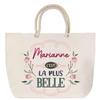 Beach Bag - PLANETEE - Marianne - Rope Handle - Large Size - Personalized Message