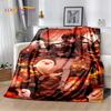 New Genshin Impact Character Solo Cartoon Game Soft Blanket,Soft Throw Blanket for Home Bedroom Bed Sofa Picnic Child Gift