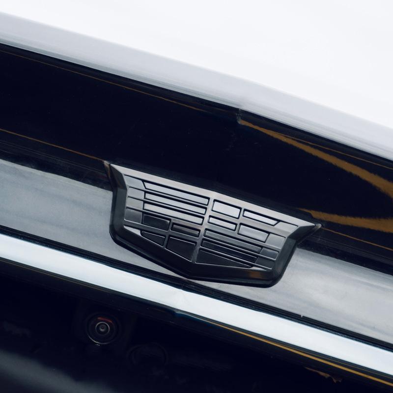 LED Emblem White Light Badge for Cadillac CT4 CT5 CT6 XT4 XT5 XT6 XTS ATSL Auto Replacement Logo Car Rear Trunk Accessories