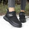Moda Stivali da Uomo Alta Qualità Mantieni Caldo Stivali da Neve Antiscivolo Stivaletti Invernali Outdoor Peluche Impermeabile Scarpe di Cotone Uomo Sneakers Calde