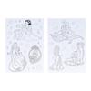 Stationery Disney Coloring Book Stickers Color and Decorate Disney Princess 7352429A Sun-Star & - -