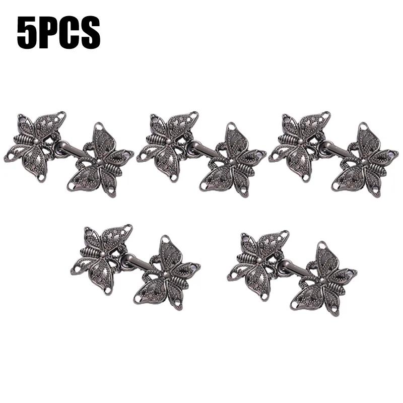 Reusable Metal Buttons Pearl Snap Fastener Pants Pin Retractable Button Sewing-on Buckles for Jeans Perfect Fit Reduce Waist