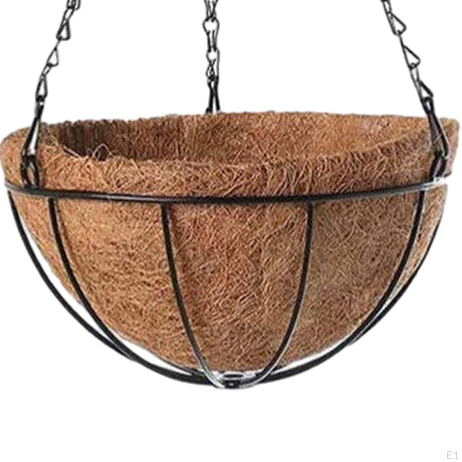 8-дюймовый подвесной горшок для цветочных растений в деревенском стиле для углового — фото 2