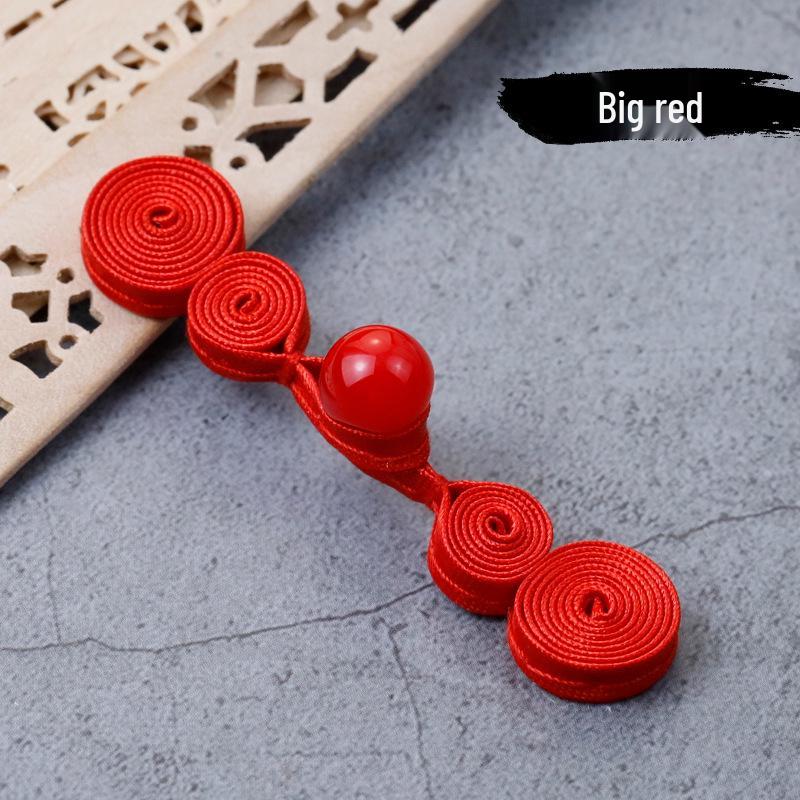 Hengmeihe Cheongsam Jadeitový Korálek Tykev Knoflík - Retro Ručně Tkaná Dekorace Tangu