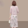 High Quality Chinese Style Summer Dress Set for Women Slimming Two Piece Outfit Fashionable and Elegant
