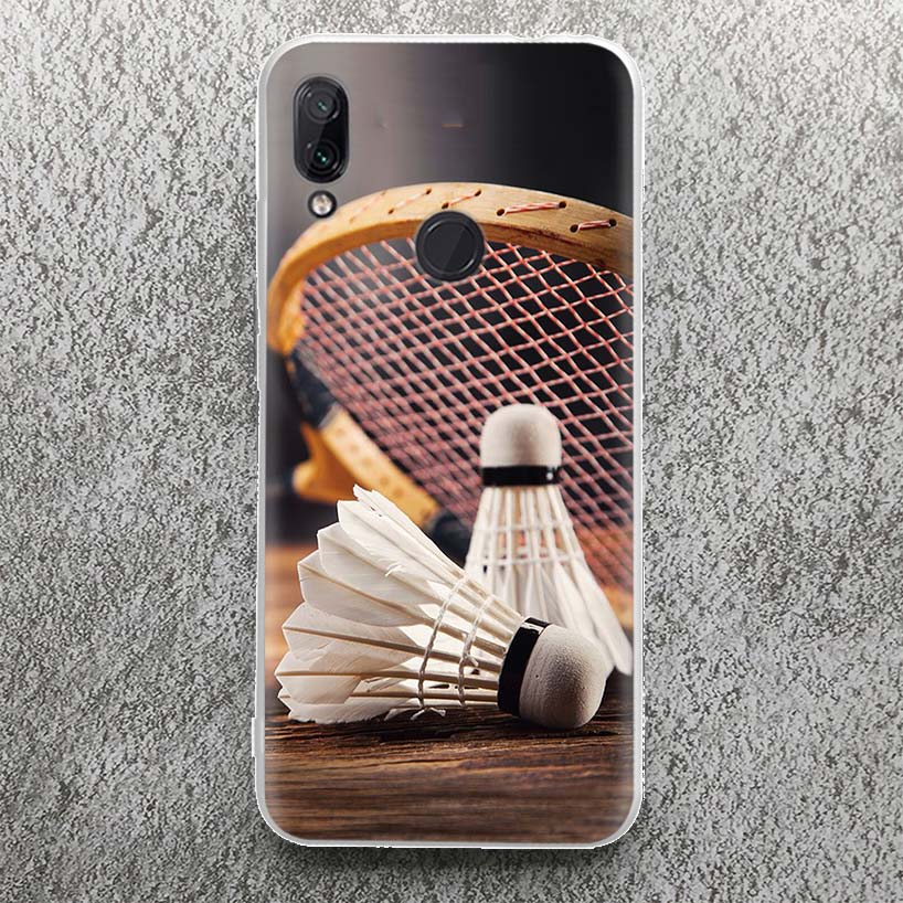 Badminton Sport Case for Xiaomi Redmi 14C 13C 12C 13 12 Phone Shell 10C 10A 10 9A 9C 9T 9 8A 8 7A 7 6A 6 Pro 12 12C 10 10A 10C 9