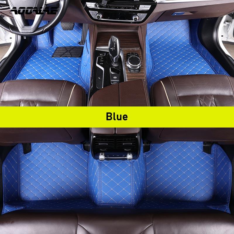 Car Floor Mats For Mitsubishi Outlander 2000- Auto Carpets Foot Coche Accessorie