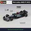 Bimego 1:43 Mercedes W15 F1 Racing Model with Acrylic Display Box