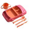 Cartoon Children's Tableware Set Detachable Kid's Lunch Plate Feeding Food Tray  Kindergarten