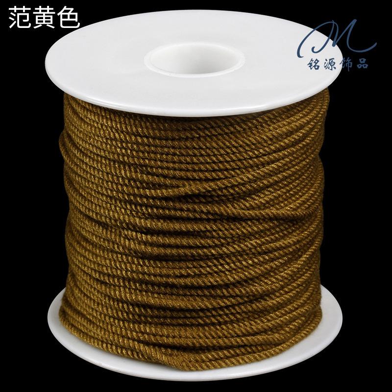Large Roll Hand Rubbing Cotton Thread Rope Work In Progress Tibetan Play Rope Braided Rope Hemp Thread Pendant Rope Bracelet Rope Fringed Accessories