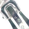 Dior CD logo Rhinestone Earring Earring Rhinestone Silver Women Used