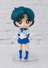 TAMASHII NATIONS Figuarts Mini Pretty Guardian Sailor Moon Sailor Mercury, Approximately 90mm, PVC & ABS Painted Action Figure
