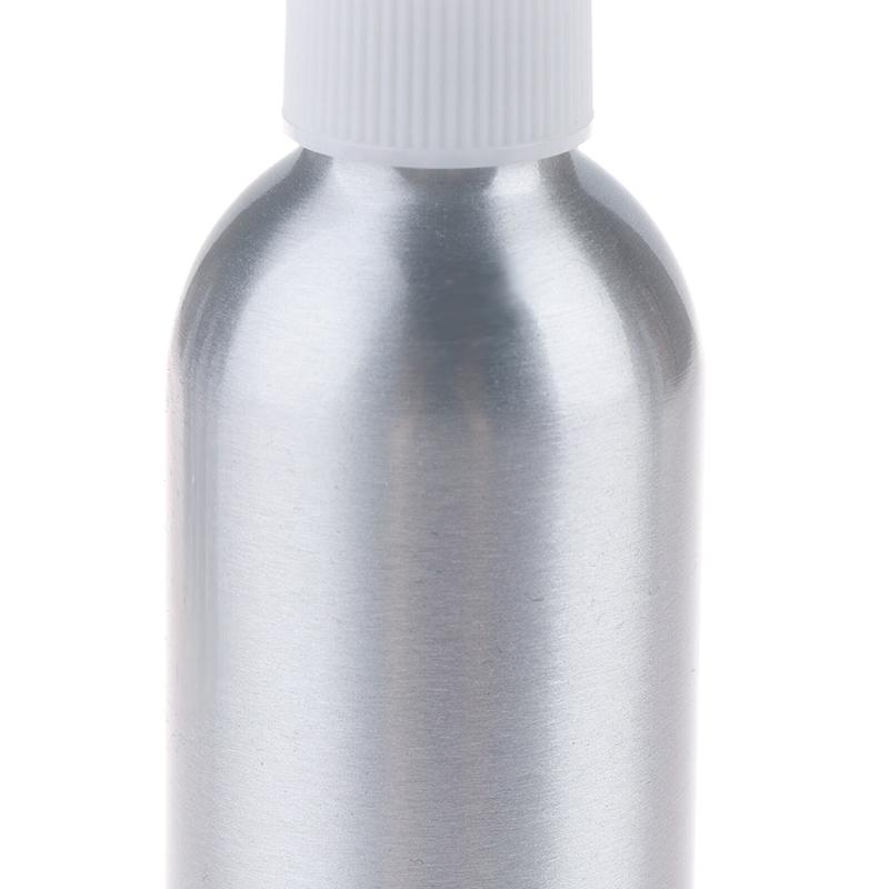 30-150-500Ml Aluminum Liquid Bottle Portable Lotion Dispenser Empty Container Refillable With Full Cover Cap For Cosmetics