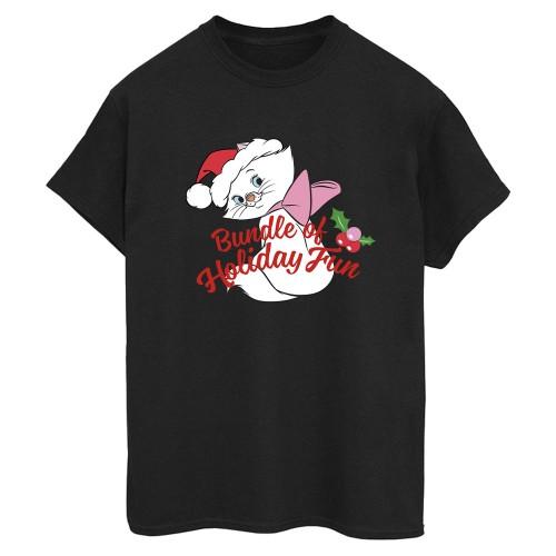 The Aristocats Womens/Ladies Boyfriend Christmas T-Shirt