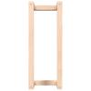 Wall-mounted bathroom towel rack for bathroom, kitchen, hotel - easy to install, solid pine wood with free installation 23 x 18 x 60 cm