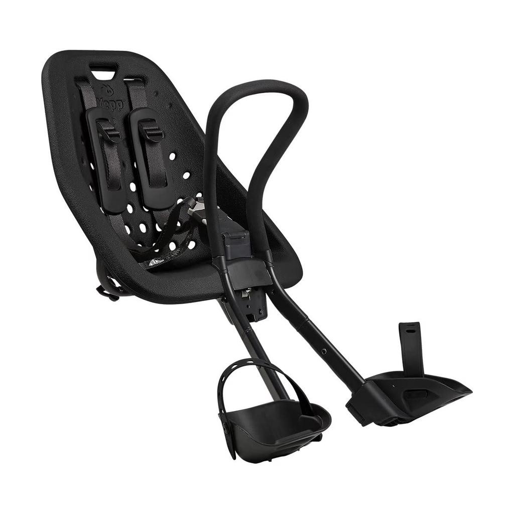 Yepp Mini Bicycle Child Seat with Front and Mounting Brackets Suitable for Ages Black Anti-Theft Lock, Mount, Included, 1-3, (Product Code