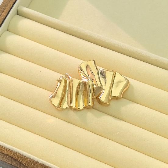 Brooch Scarf Clasps Irregular Shape Multi-Layer Plating Scarf Clasp Oxidation Resistant Scarf Button Alloy Scarf Accessory