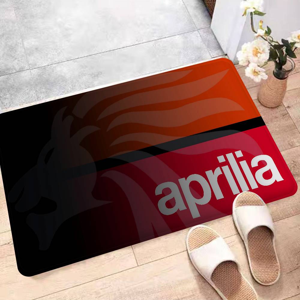A-ApriliaS Logo Door Mat Washable Non-Slip Living Room Sofa Chairs Area Mat Kitchen Doormat Area Rug