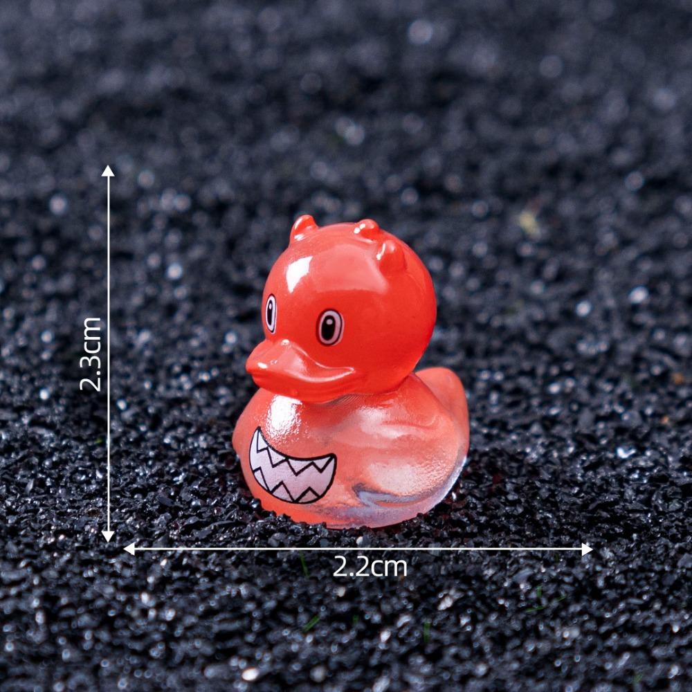 Creative Halloween Decoration Courtyard Terrarium Resin Craft Mini Duck Accessories Aquarium Decoration Halloween Decorations