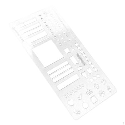 Planer Vorlage Schablone Journal Transparent Planungskalender Mehrzweck Büro