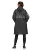 Adidas IZG90 Insulated Japan To Japanese Size Women's Coat, White/Black (GF0026), J/OT (equivalent 2L)