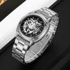 Skmei 2293 Unique Design Dial Men's Watches Quartz Movement Sport Stainless Steel Business Fashion Waterproof Wristwatch for Men