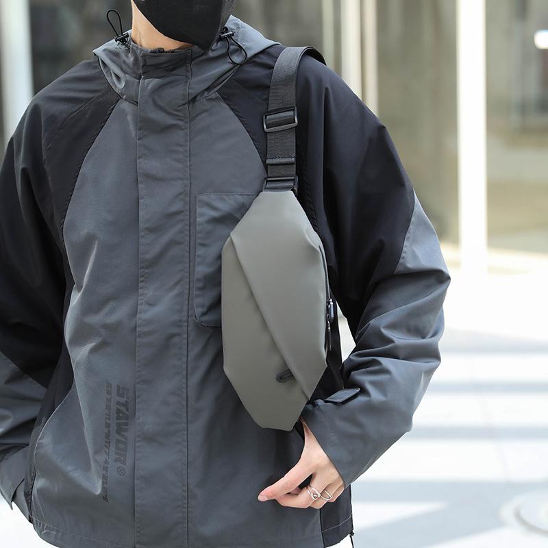 Men's Multifunctional Crossbody Waist & Shoulder Bag for Sports & Outdoor Use