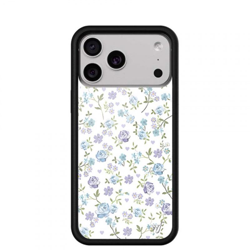 

WildFlow Blue Denim iPhone 17/16 Pro Max/15 Plus Protective Case 16 Pro Max