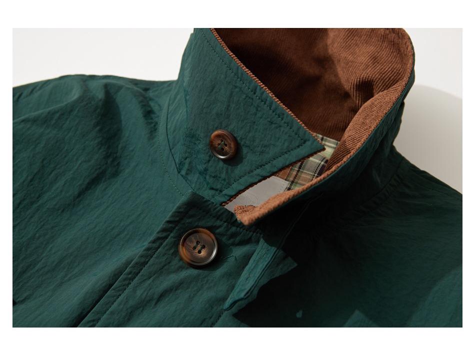 BroallyBR Autumn American Retro Men's Outdoor Lapel Workwear Jacket W253