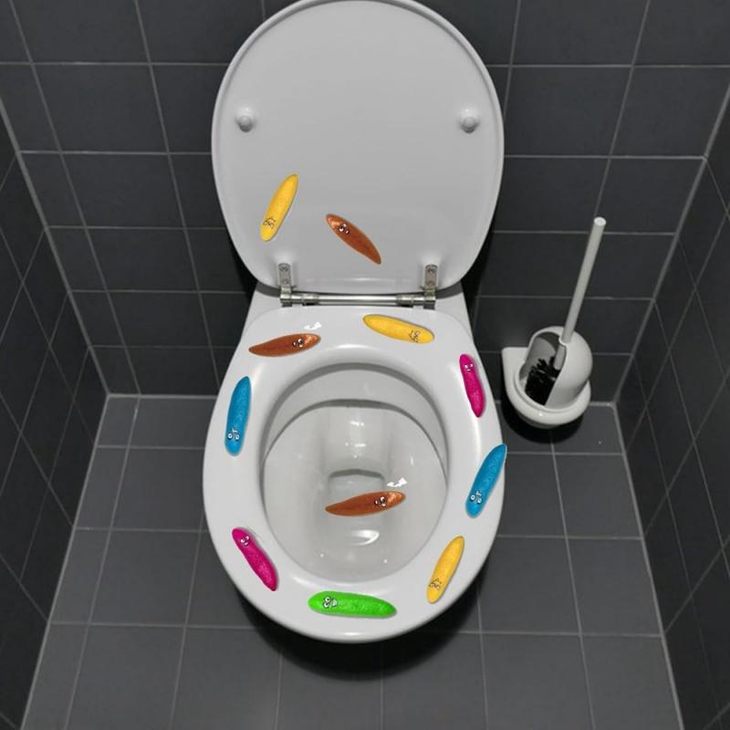 10Pcs Finger Catapult Funny Poo Toys Sticky Wall Toy Pranks Decompression Creative For Kids Party Favor Adult Vent Stress Relief