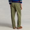 Polo Ralph Lauren SS23 Mid-Rise Straight Loose Fit Pony Logo Embroidered Twill Casual Pants Men Pants Military-Green MNPOPNT14G20456-300