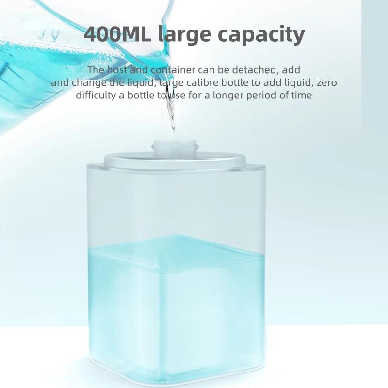 USB C Rechargeable Soap Dispenser Automatic Touchless Foaming & Liquid Mode Infrared Sensor Modern Design for Home