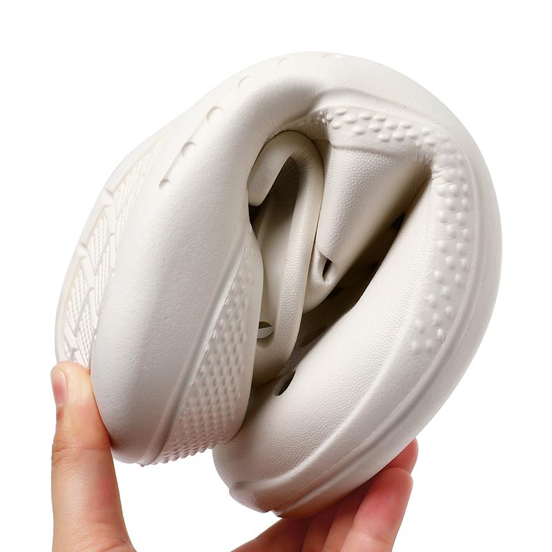 New Dongdong Shoes and Slippers New Women's Summer Indoor Home Cute Anti Slip Home External Wearing Baotou Slippers for Men