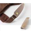 Available: Leather Anti-Fatigue, Anti-Slip Handle Cover for Luggage Handles - Removable with Two-Button Design