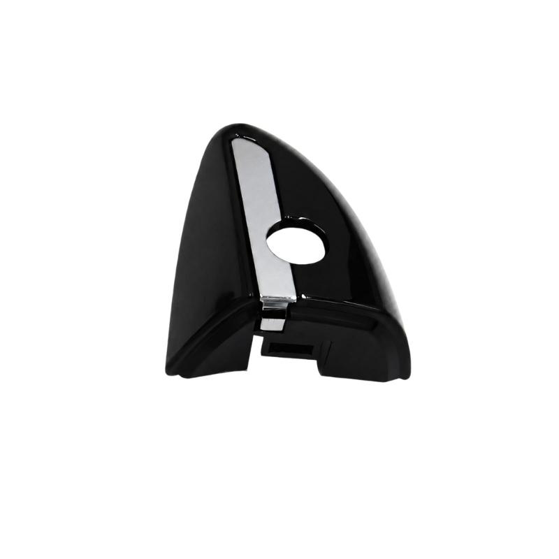 Door Handle Cover Trim 2014-2018, ABS Exterior Replacement Cap with Insert Detail for Daily Wear Cleanup Use Part