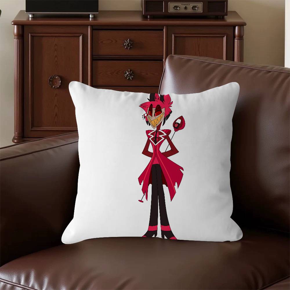 

H-Отель Хазбин Мультфильм Анимация Наволочка Чехол для Подушки Обивка Диван Декоративная Подушка Домашний Декор Наволочка 16x16Inch