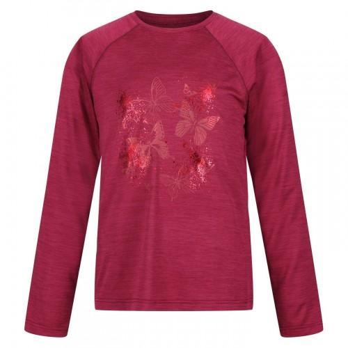 Regatta Girls Butterfly Raglan T-Shirt