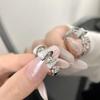 Personalized Fashion Drip Open Ring Women'S And Men'S Enamel Niche Design High-End Couple Index Finger Jewelry