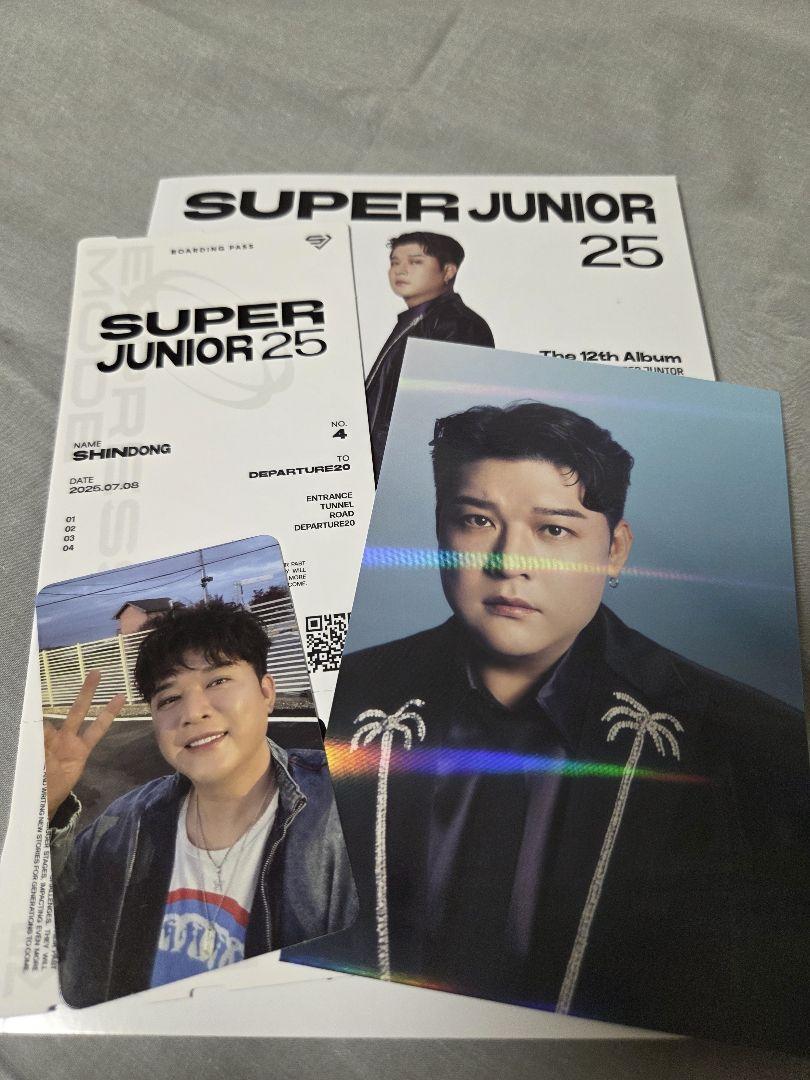 

[USED] SUPER JUNIOR 25 12th Album Shindong Version