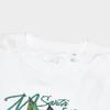 FILA Floral Print Casual Cool Feel Bouquet Embroidery Loose Round Neck Short Sleeve T-Shirt Women T-Shirt White F11W428112F-WT