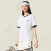 Li-Ning Fashionable Casual Versatile Breathable Comfortable Cultural Short Sleeve T-Shirt Women Tops White AHSW862-1