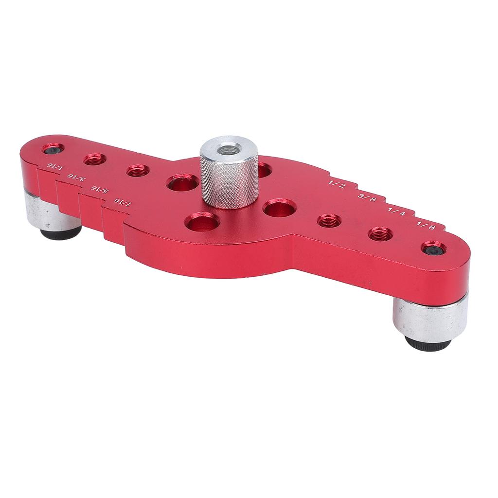42Pcs 1 Set Woodworking Center Hole Locator Self Centering Straight Hole Drilling Positioner for Shelf Brackets