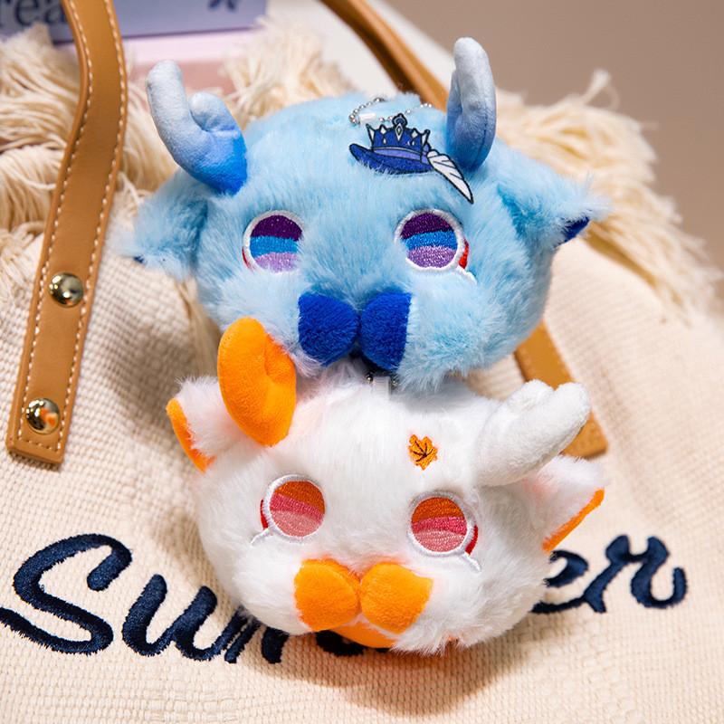 10cm Funina Doll Pendant Genshin Impact Surrounding Fengyuan Manye Dartalia Fan Cat Dumpling Two-dimensional Cute Plush Toy Pendant