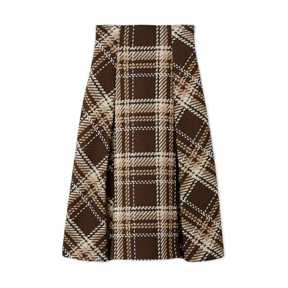SNIDEL Sus Roving Check Middle Skirt SWFS254144 Women s