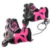Adjustable Illuminating Inline Skates with Light Up Wheels for Kids and Youth Girls Boys Inline Skates