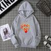 2025 Love Fire Graphic Print Hoodie Pure Cotton High Quality Loose Shoulder Hooded Sweater Trend New Fashion Sweatshirt CYXX291