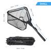 Folding Fish Landing Net Portable Collapsible Triangular Fly Fishing Net Fish Catching or Releasing