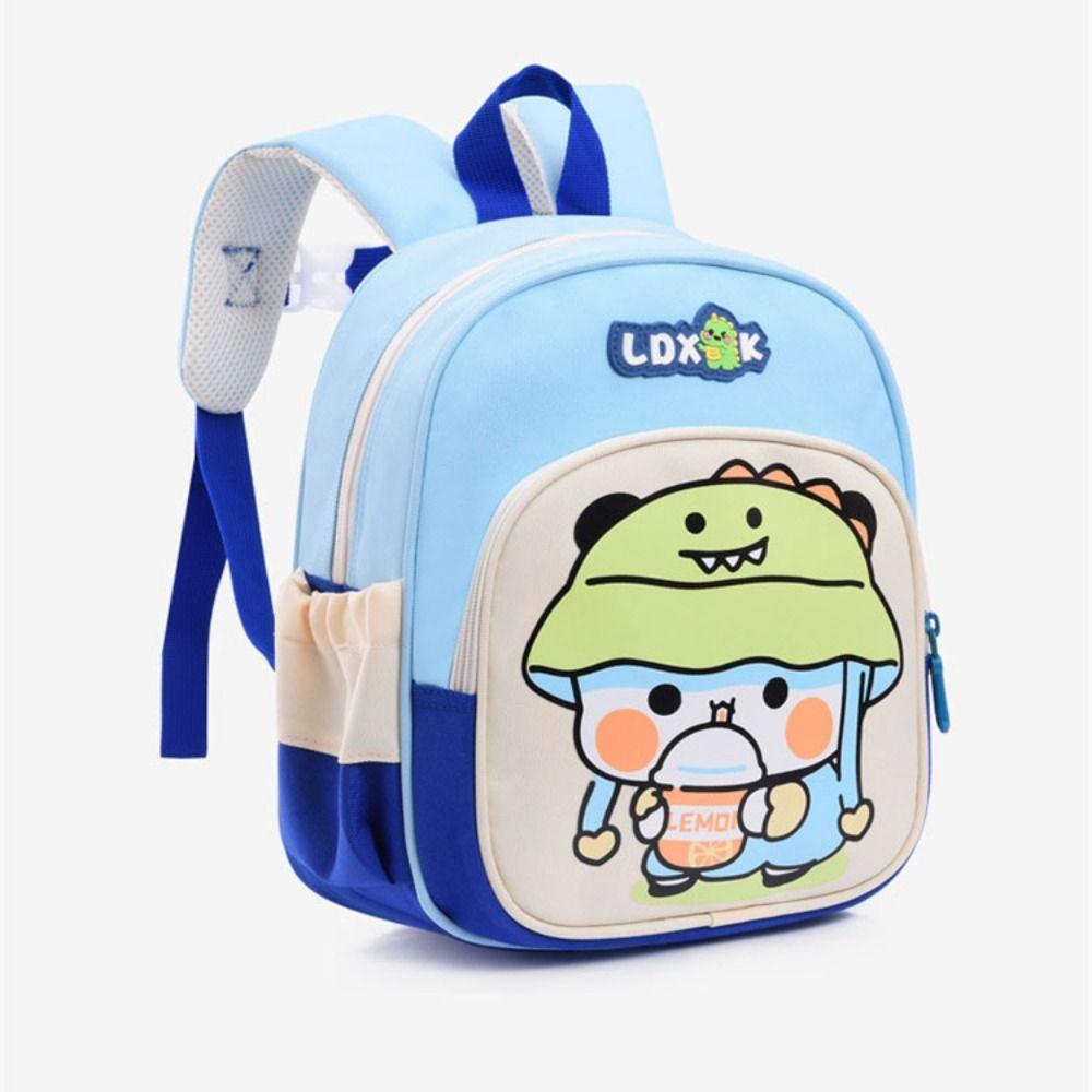 Cute Cartoon Dinosaur Baby Backpacks Lightweight Large Capacity Kindergarten Schoolbag Animals Wear-resistant Toddler Rucksack