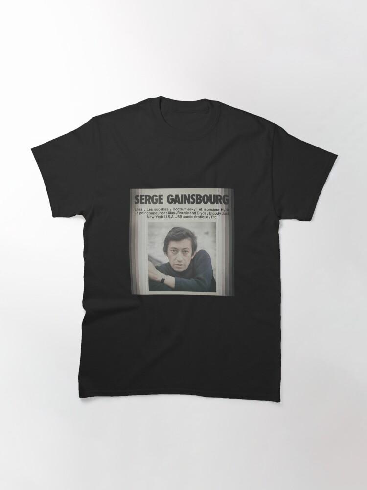 Serge Gainsbourg Album Serge Gainsbourg 1974 Classic T-Shirt